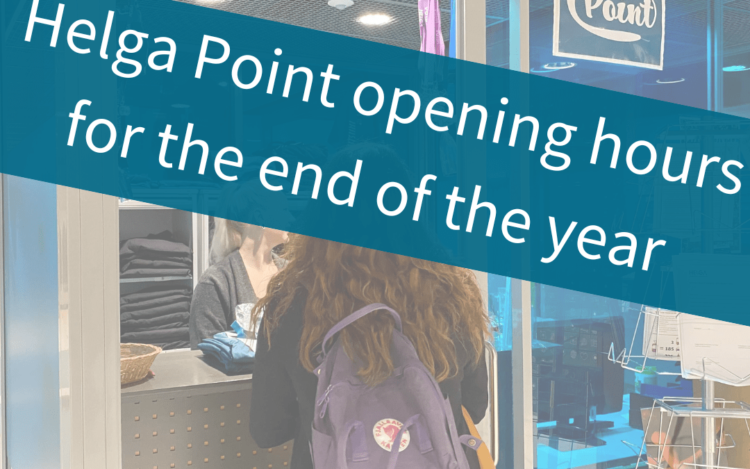 Helga Point opening hours for the end of the year