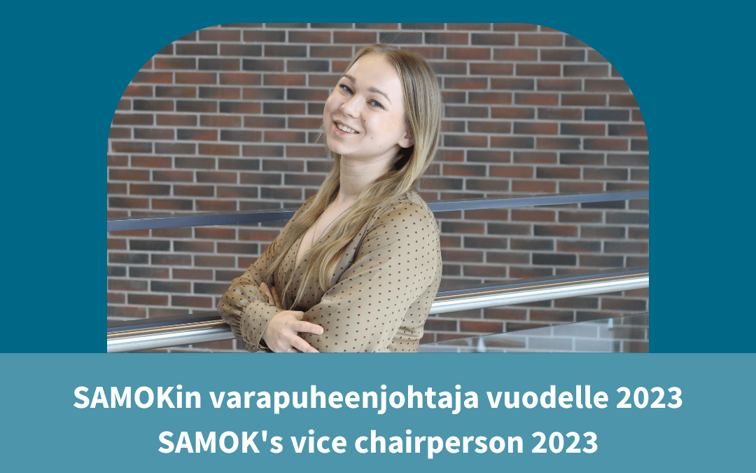 Helgan Diana Muraskina valittu SAMOKin varapuheenjohtajaksi vuodelle 2023