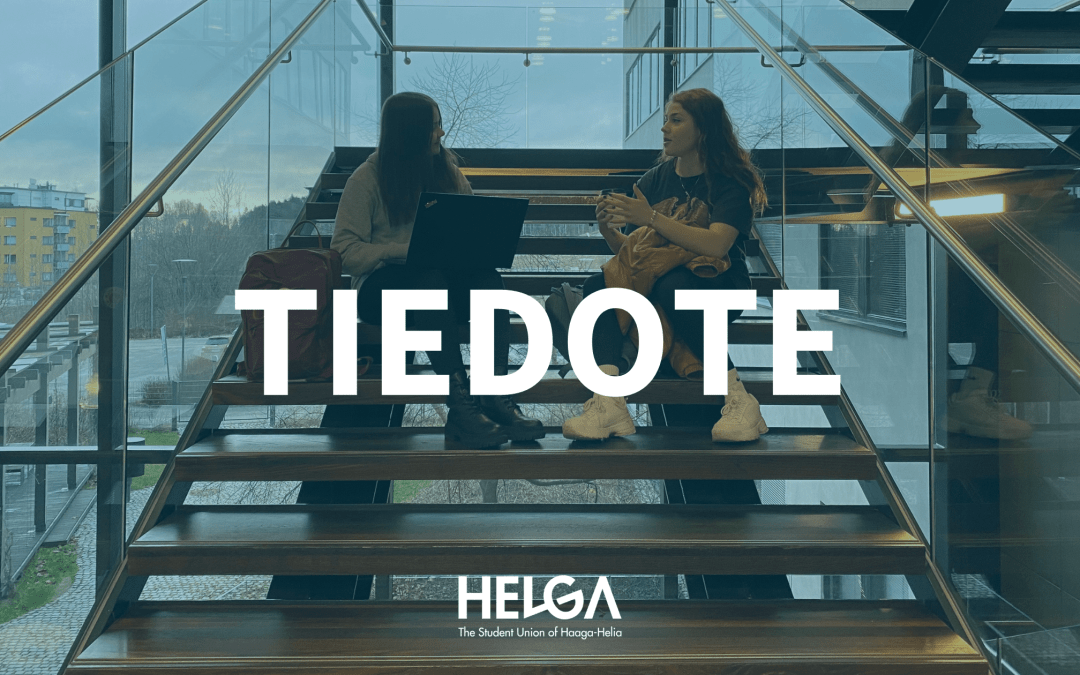 Opiskelijakunta Helga hakee opiskelijaedustajia Haaga-Helian hallintoon ja muihin toimielimiin