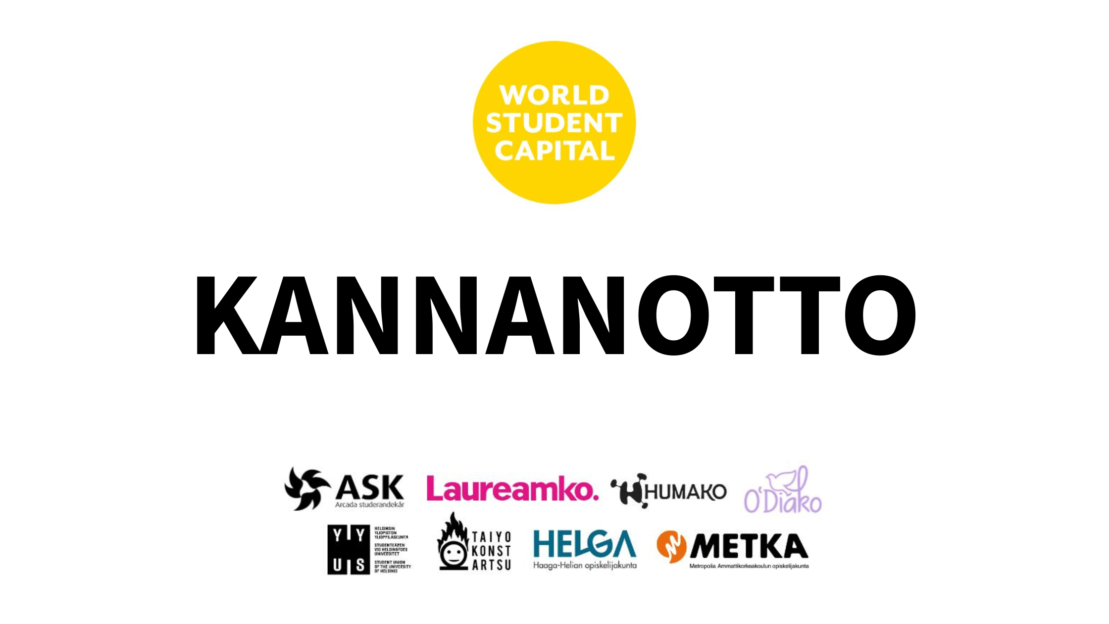 Teksti: Kannanotto Kuva: WSC logo ja jäsenjärjestöjen logot