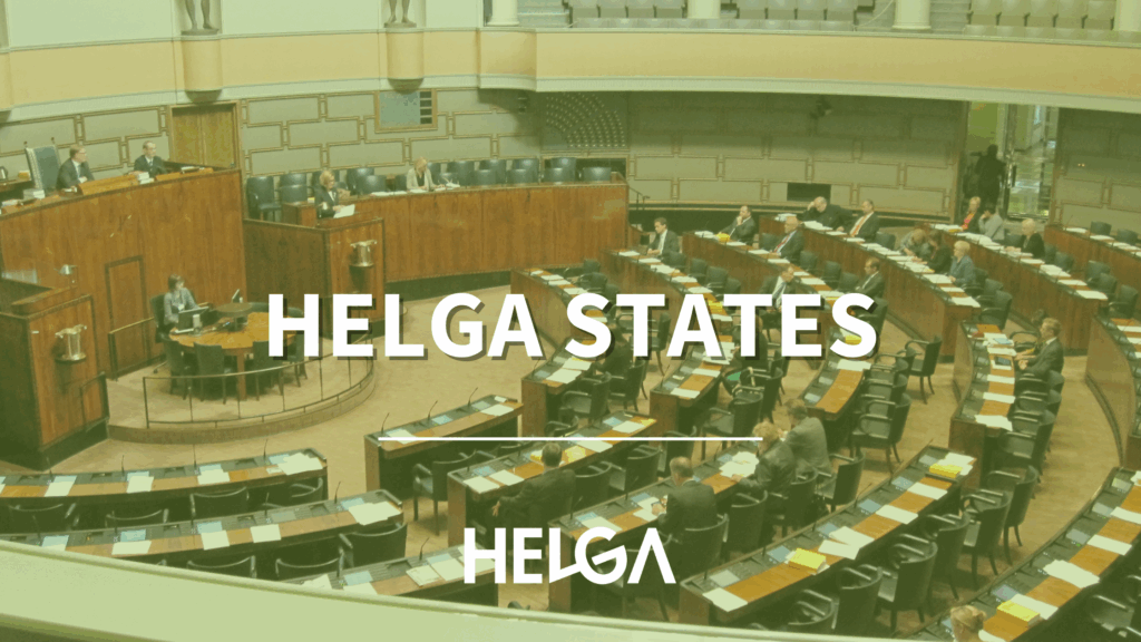 Picture: Finnish Parliament Text: Helga states